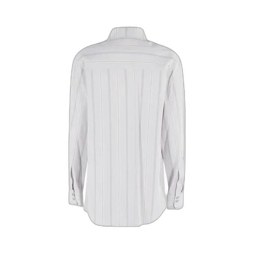 Striped Button-Down Shirt