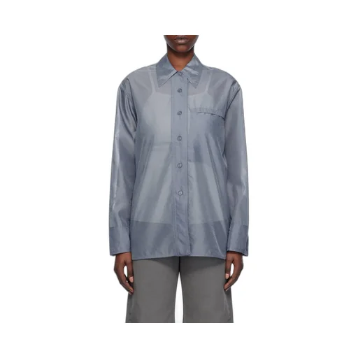 Semi-Sheer Buttoned Shirt