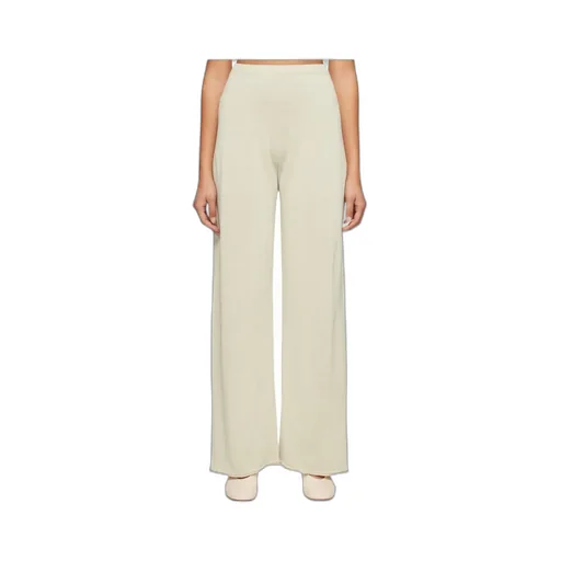 See-Through Knitted Casual Pants