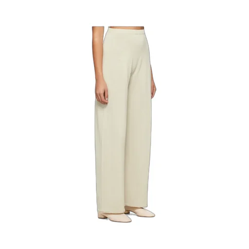 See-Through Knitted Casual Pants