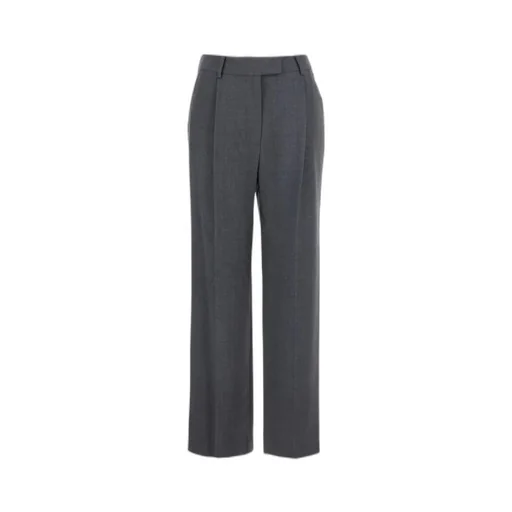 Buckled Wide-Leg Pants