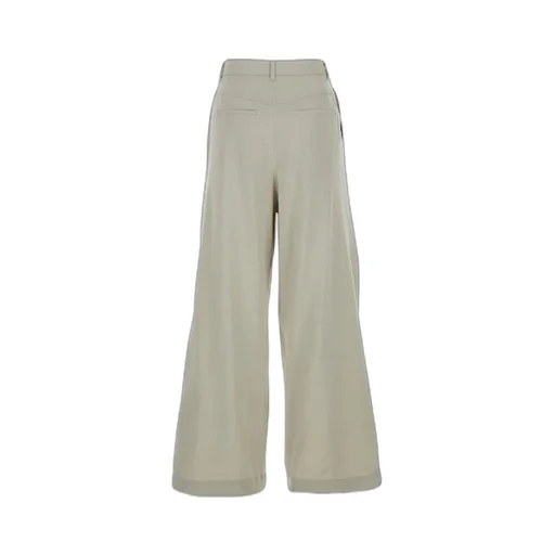 Palazzo Pants With Front Pleats