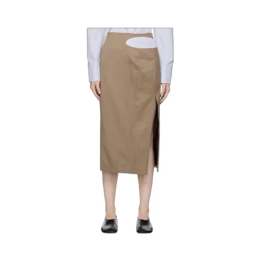 Split Hollow Skirt