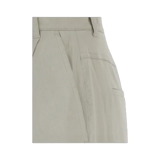 Palazzo Pants With Front Pleats
