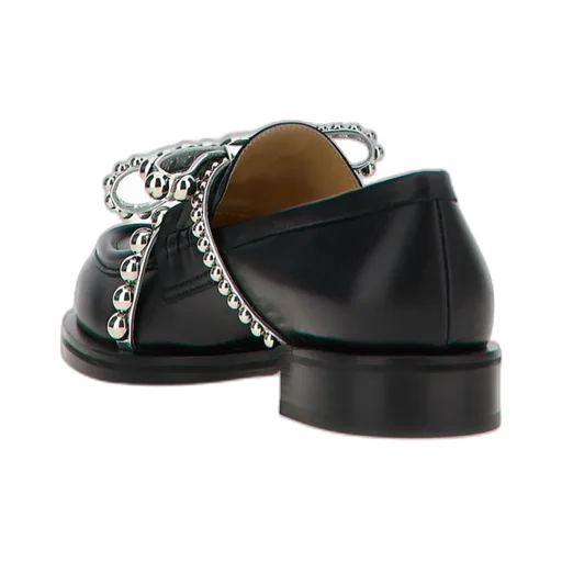 Stud-Embellished Loafers