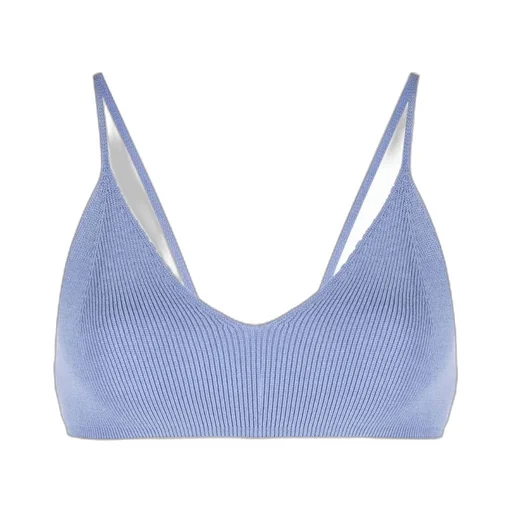 Ribbed-Knit Bralette