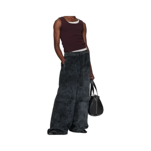 Raw-Cut Suede Bontans Trousers