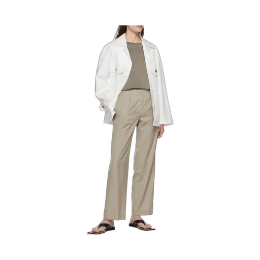 Logo Straight Casual Pants
