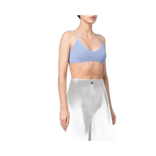 Ribbed-Knit Bralette