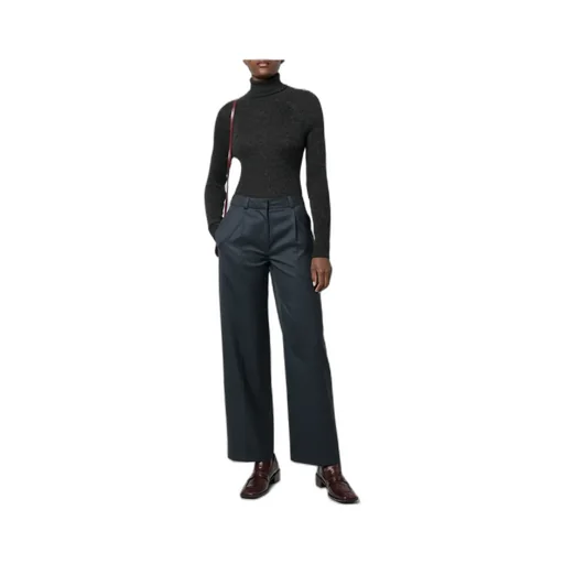 Straight-Leg Trousers
