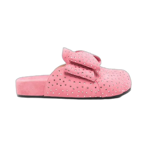Bow-Decorated Muller Shoes
