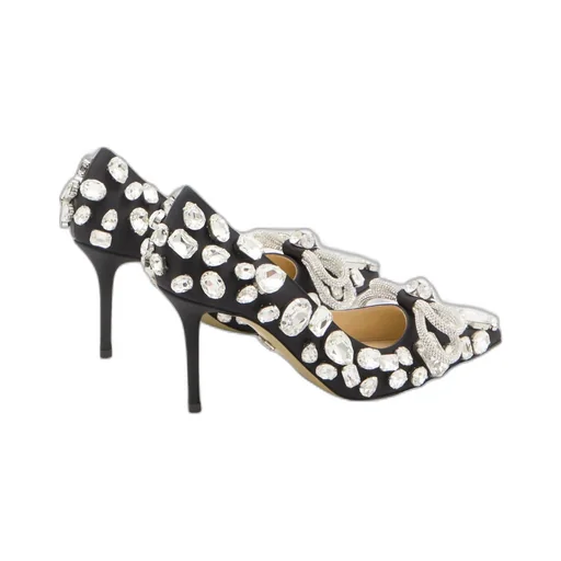 Embellished Pointed Toe Pumps