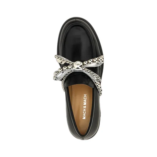 Stud-Embellished Loafers