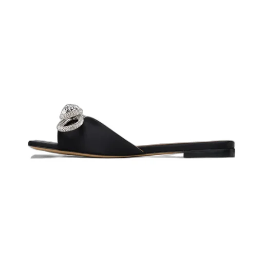 Double Bow Flat Mules