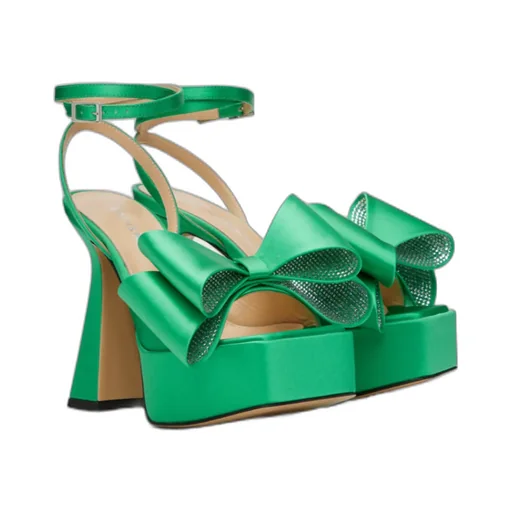 Platform High-Heeled Sandals