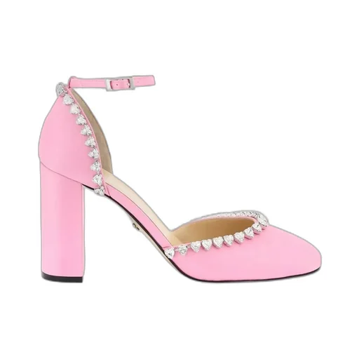 Crystal Decorated High Heels