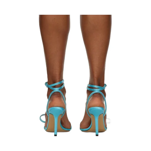 Logo High-Heeled Sandals