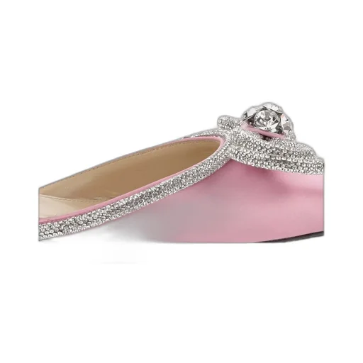 Pointed Bow Flat Shoes