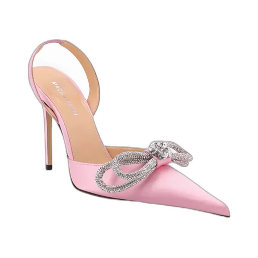 Bow-Detail 105Mm Slingback Pumps