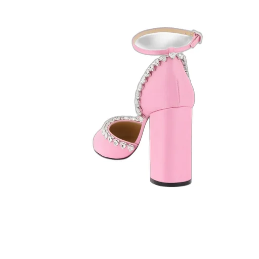 Crystal Decorated High Heels