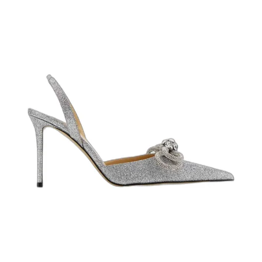 Bow Embellished Pointed Toe Pumps
