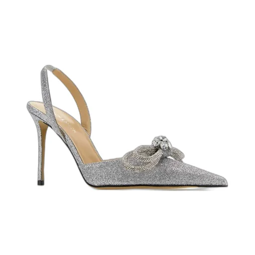 Bow Embellished Pointed Toe Pumps
