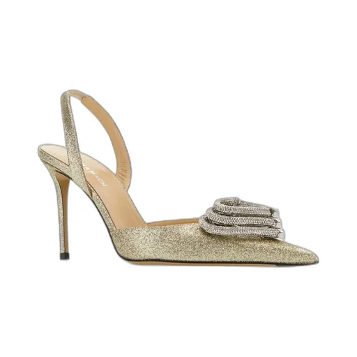 Triple Heart Slingback Pumps