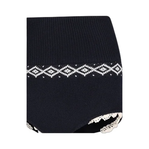 Knitwear Mini Shorts