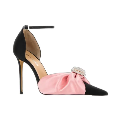 Bow Detailed Pointed Toe Pumps