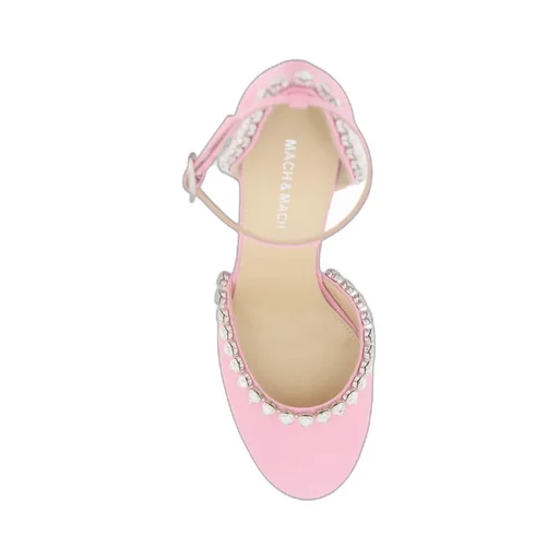 Crystal Decorated High Heels