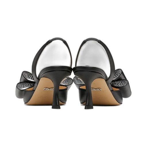 Le Cadeau Bow Detailed Slingback Pumps