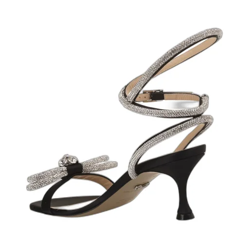 Bow High-Heeled Sandals