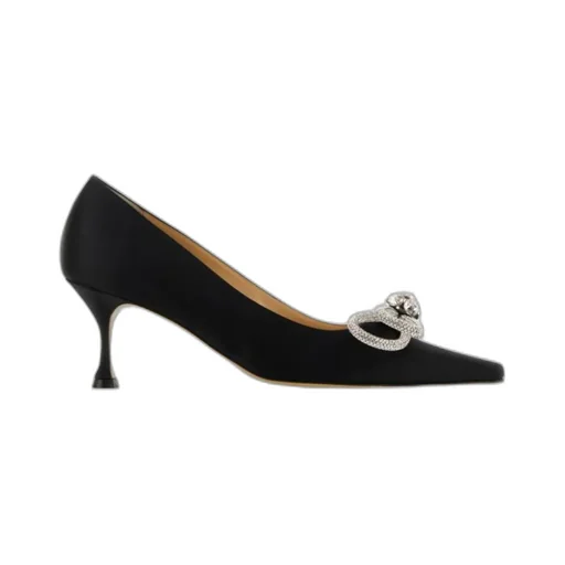 Double Bow Pointed Toe Pumps