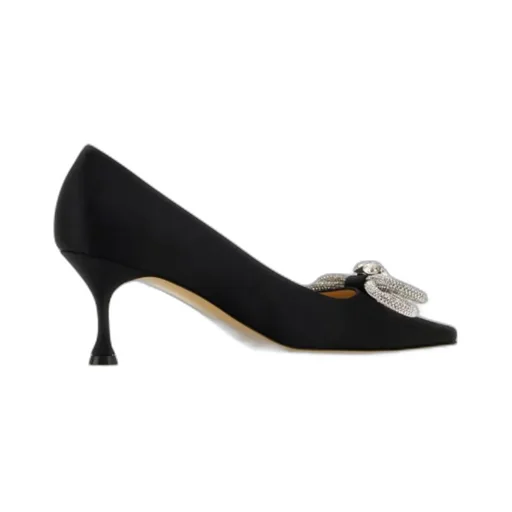 Double Bow Pointed Toe Pumps