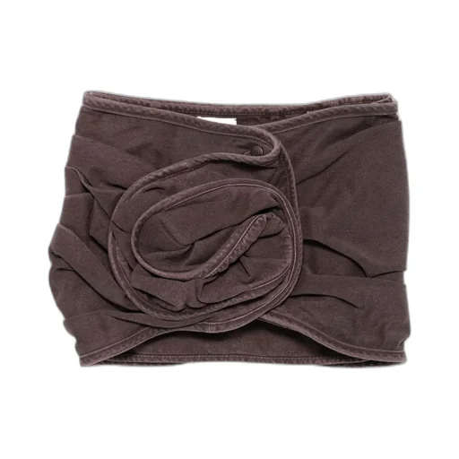 Mini Draped Skirt