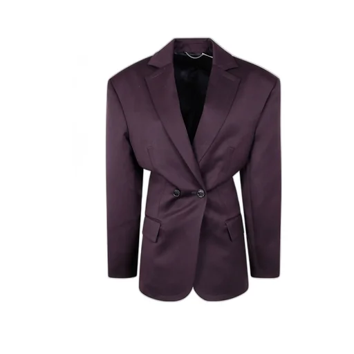 Long Sleeved Pinstripe-Detail Blazer
