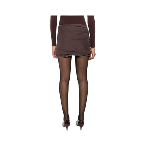 Mini Draped Skirt