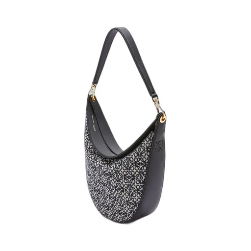 Luna Bag In Anagram Jacquard And Classic Calfskin
