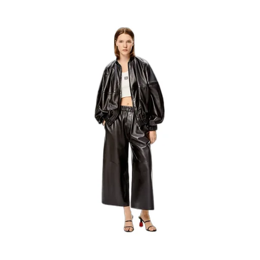 Bomber Jacket In Nappa