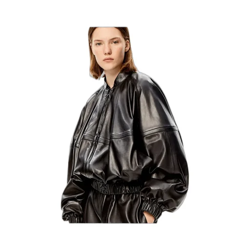 Bomber Jacket In Nappa