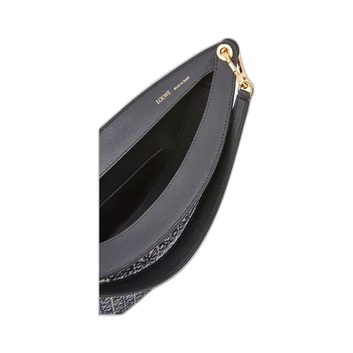 Luna Bag In Anagram Jacquard And Classic Calfskin