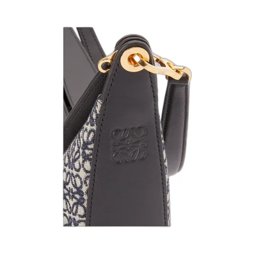 Luna Bag In Anagram Jacquard And Classic Calfskin