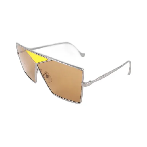 Geometric Frame Sunglasses