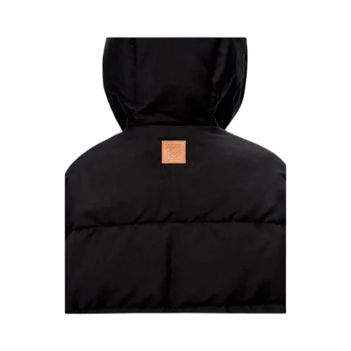 Drawstring Hooded Down Jacket