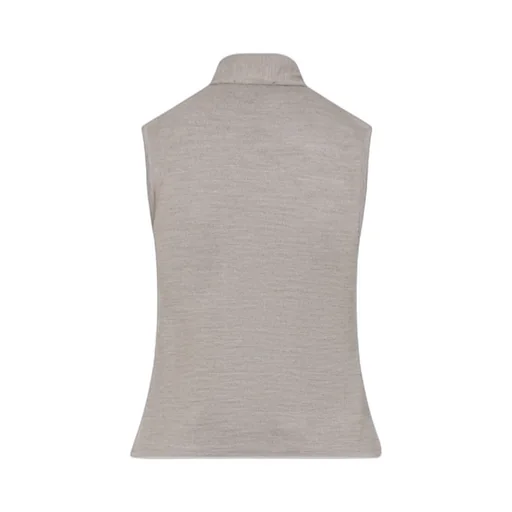 Tie-Neck Asymmetrical Design Knitted Top