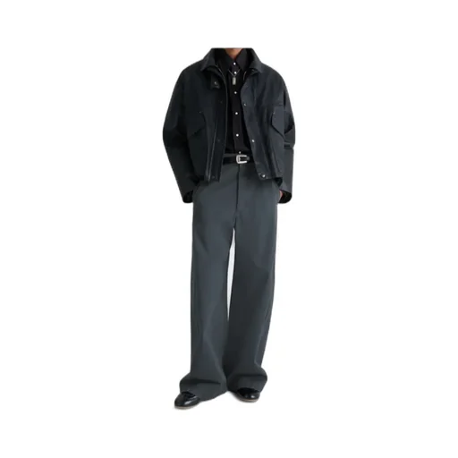 Side-Tabs Trousers