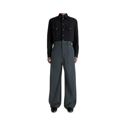 Side-Tabs Trousers
