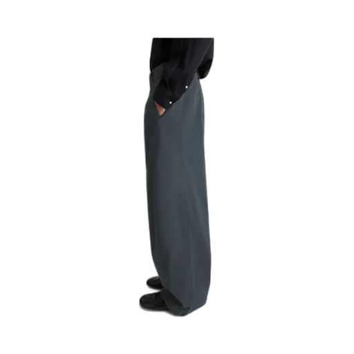 Side-Tabs Trousers