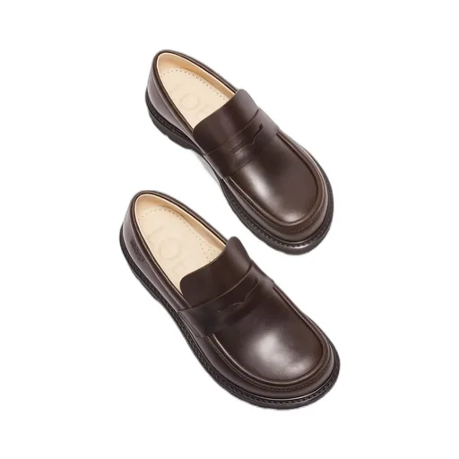 Round-Toe Blaze Loafers