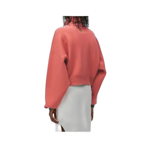 High Neck Sweater In Cashmere